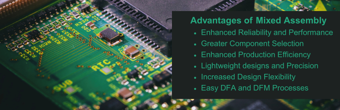 Advantages of Mixed Assembly | PCBCart